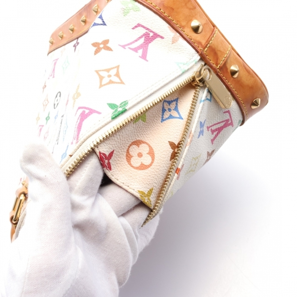 Louis Vuitton Alma Monogram Multicolor Bron White - Picture 4 of 8